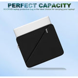 Laptop Sleeve 14 Inch, Shockproof Protective Computer Cover With Accessory Pocket, Traveling Carrying Bag Laptop Case Compatible For 14 Inch Macbook Air/Pro, Hp, Dell, Asus, Acer, Lenovo, Black