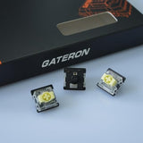 Ks-33 Low Profile Banana Keyboard Switches, Tactile 65Gf 3 Pin Rgb Led Factory Pre-Lubed For Mx Mechanical Keyboard (35Pcs)