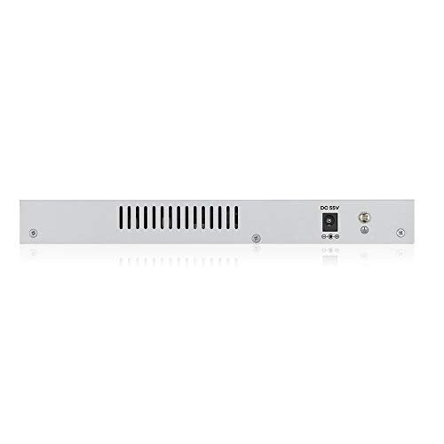 8-Port Gigabit Ethernet Web Managed Poe+ Switch | 4X Poe+ @60W | Vlan Support | Metal Case | Desktop Or Wall-Mount | Fanless | Qos | Ethernet Splitter [Gs1200-8Hpv2]