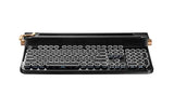 Keyboard 2.0 Plus, 2.4G Wireless & Bluetooth, 104 Keys, Blue Switch, 5000Mah, Retro Mechanical Keyboard For Pc/Mac/Phone (English Keycaps)