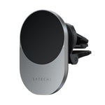 Satechi Qi2 Wireless Car Charger, Travel Friendly Car Phone Mount Charger for Air Vents, 15W Fast Chargers, Compatible with iPhone Series 12, 13, 14, 15, and 16