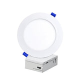 Puzzle Smart Downlight Recessed Ceiling Light With 12 Pack-6 Inch, Etc Certified, 90+Cri, Dimmable 3000K To 5000K, Wet&Damp Rated For Bathroom/Kitchen
