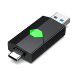 128Gb Usb C Flash Drive 1 Pack Dual Usb-C Thumb Drive 3.0 Push-Pull Usb A + Type C Memory Stick Photo Stick For Smartphone Tablet Laptop Iphone 17