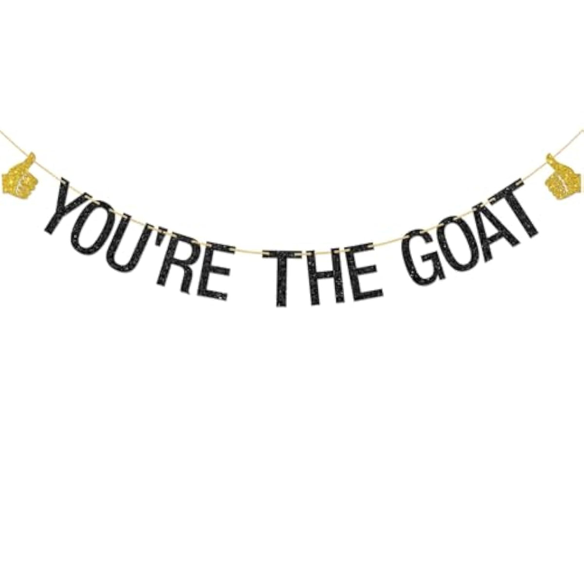 Funny You'Re The Goat Banner, Greatest Of All Time Graduation Or Happy Birthday Or Retirement Decorations Supplies