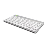R-Go Compact Keyboard Bluetooth, With Break Software, Ergonomic Flat Design, Anti-Rsi, Compatible With Windows/Mac Os, Qwerty (Us), White