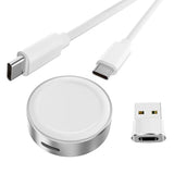 Magnetic Charger Adapter for  Watch 11 10,5W USB C Wireless Charger Dock,Multi Charging Kit with Type C Cable & USB A Converter for iWatch