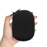 kwmobile Neoprene Case Compatible with Logitech M220 Silent / M235 / M185 - Case for Mouse Soft Pouch Carry Bag - Black