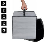 Dust Cover For Air Fryer Waterproof Compatible With Chefman 10 Quart / 12-Quart 6-In-1 Rj38-1 Air Fryer Oven (Silver Grey, For 10 Quart)