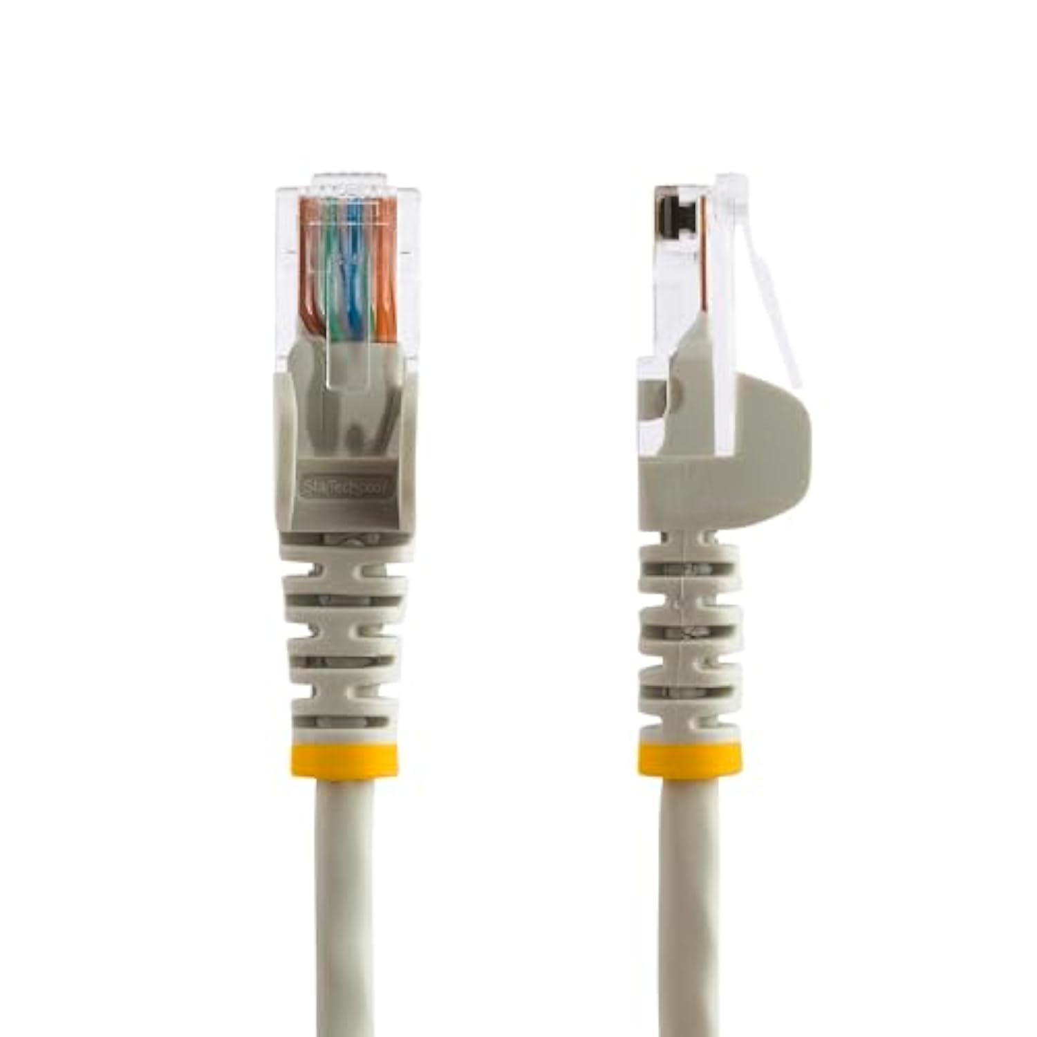 Cat5E Patch Cable With Snagless Rj45 Connectors - 50 Ft, Gray (45Patch50Gr),Gr