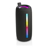 Bluetooth Speaker 25W Portable Wireless, Super Bass Stereo Sound, Splash-Resistant Outdoor Speaker with 24H Playtime, Colorful LED Lights, TWS