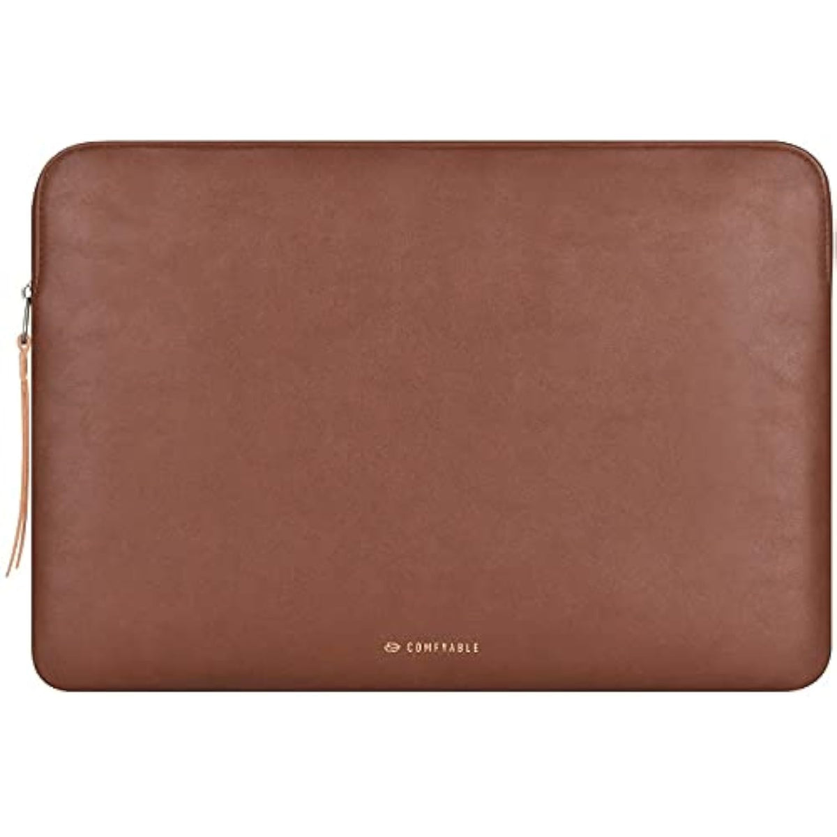 Slim Laptop Sleeve Compatible With 13 Inch Macbook Air 13 In M4 M3 M2 M1, 13" Macbook Pro, Pu Leather Bag Water-Resistant Cover Case, Brown