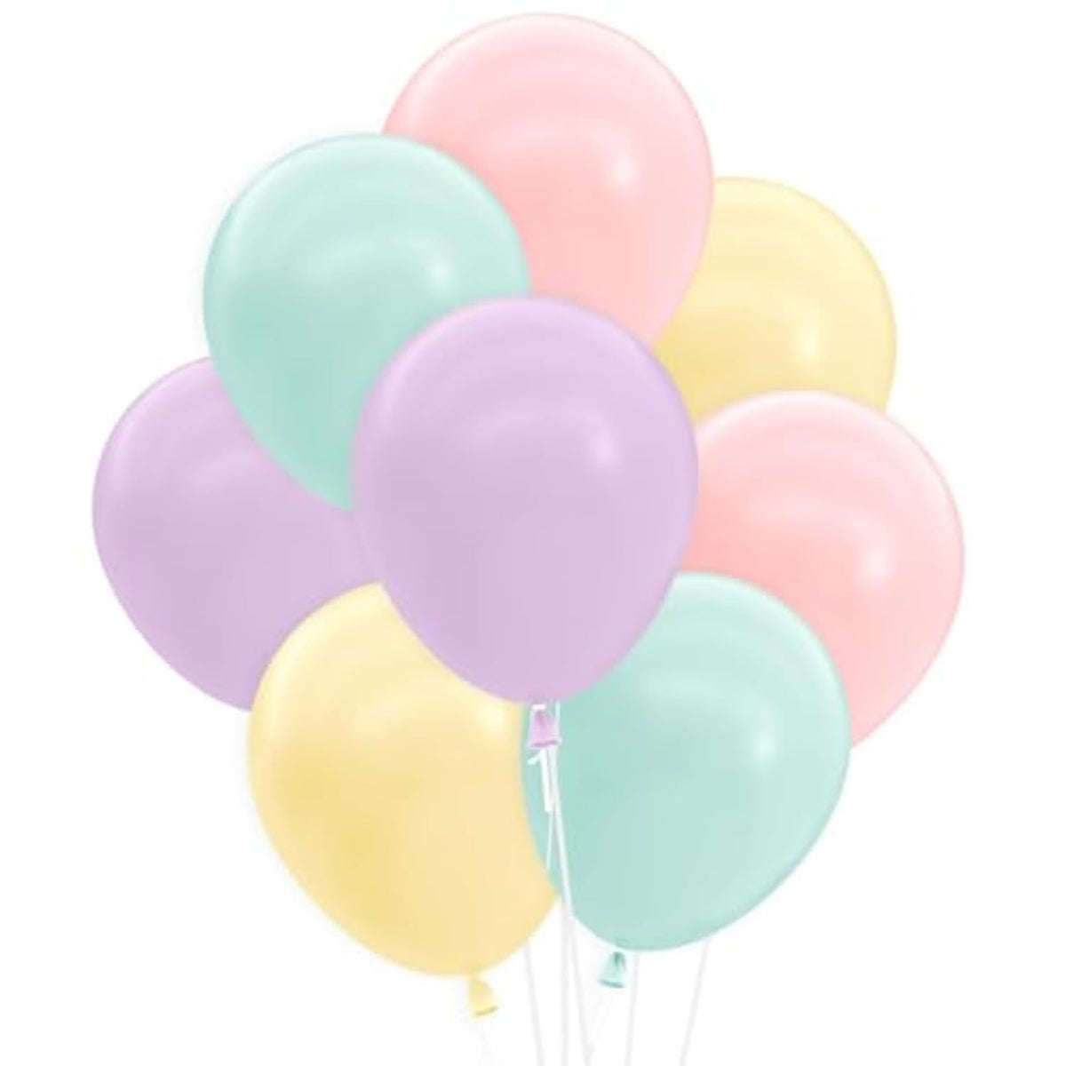 Pastel Birthday Balloon Set - 24 Pk, 12" | Bachelorette Party Decorations, Garden Bridal Shower, Birthday Party, Pastel Baby Shower, Engagement