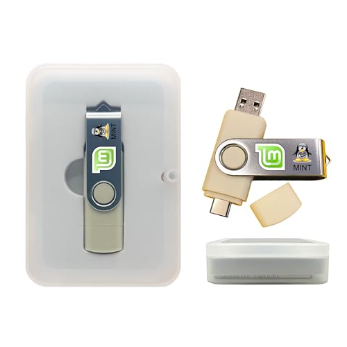 Linux Mint Cinnamon Bootable Usb Flash Drive For Pc Install Or Run Live Operating System Fast, Secure & Easy Alternative To Windows Or Macos With Office & Multimedia Apps