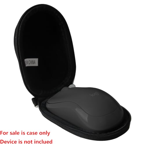 Hard Travel Case For Logitech M196 / Logitech M240 Silent / M220 Bluetooth Mouse (Only Case)(Black)