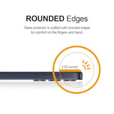 (2 Pack) Designed For Samsung Galaxy A25 5G Tempered Glass Screen Protector, Anti Scratch, Bubble Free