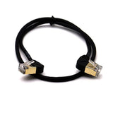 Cat8 Ethernet Network Cable - 1.64Ft Gold-Plated 2,000Mhz 40Gbps Cat8 Rj45 Eth