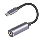 Pd 100W Dc4017 To Type C Power Charging Cable, Dc 4.0X1.7Mm Female Input To Us