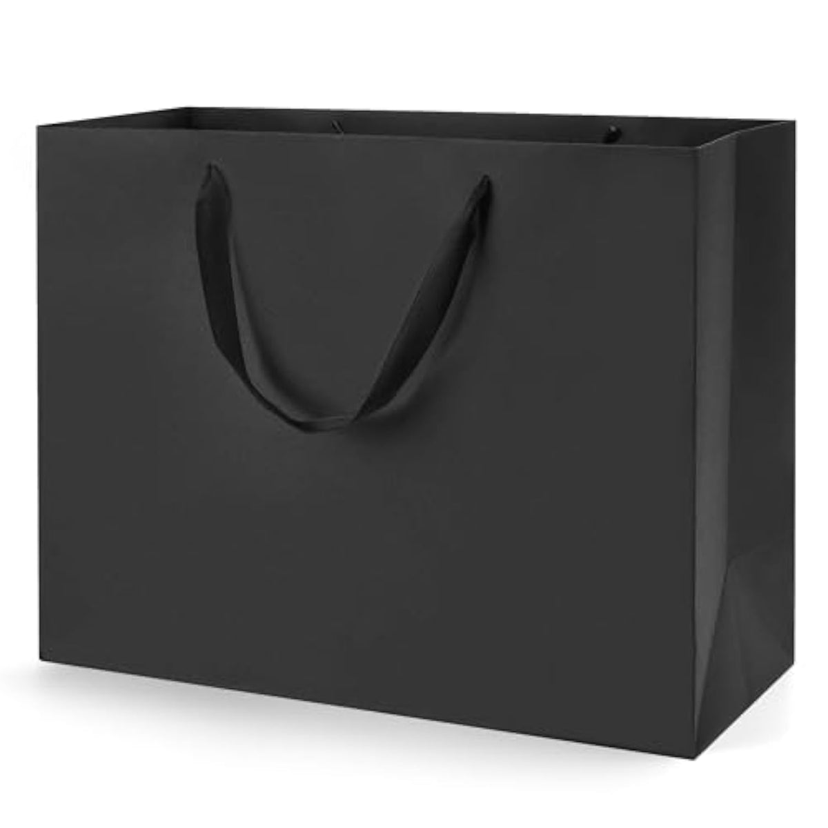Extra Large Black Gift Bags: 16X6X12 Inch 3Pcs Black Paper Bags With Handles Bulk For Party Shopping Birthday Wedding (Xl-3)