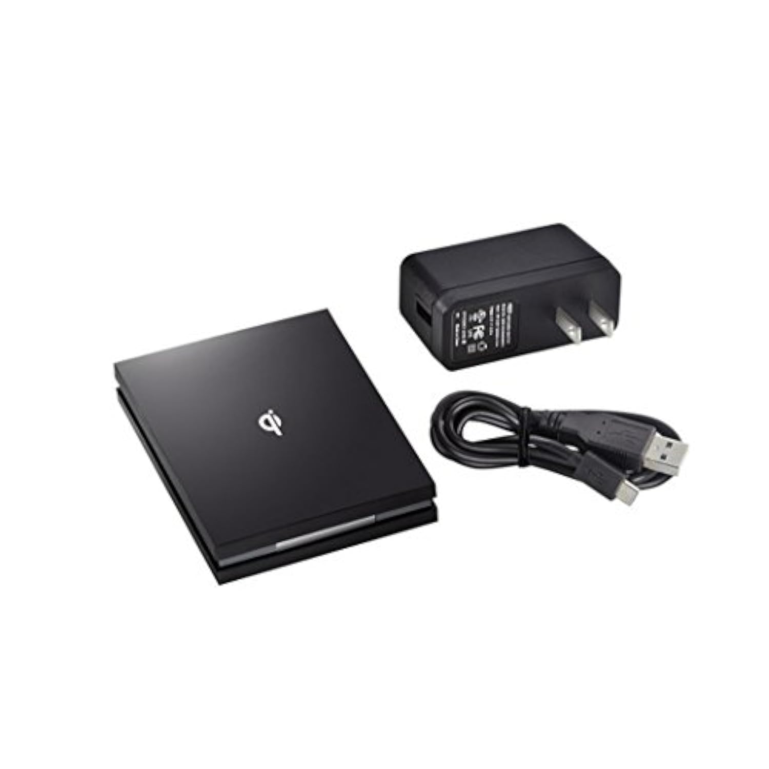 Insignia - Qi Wireless Charging Mat - Black…