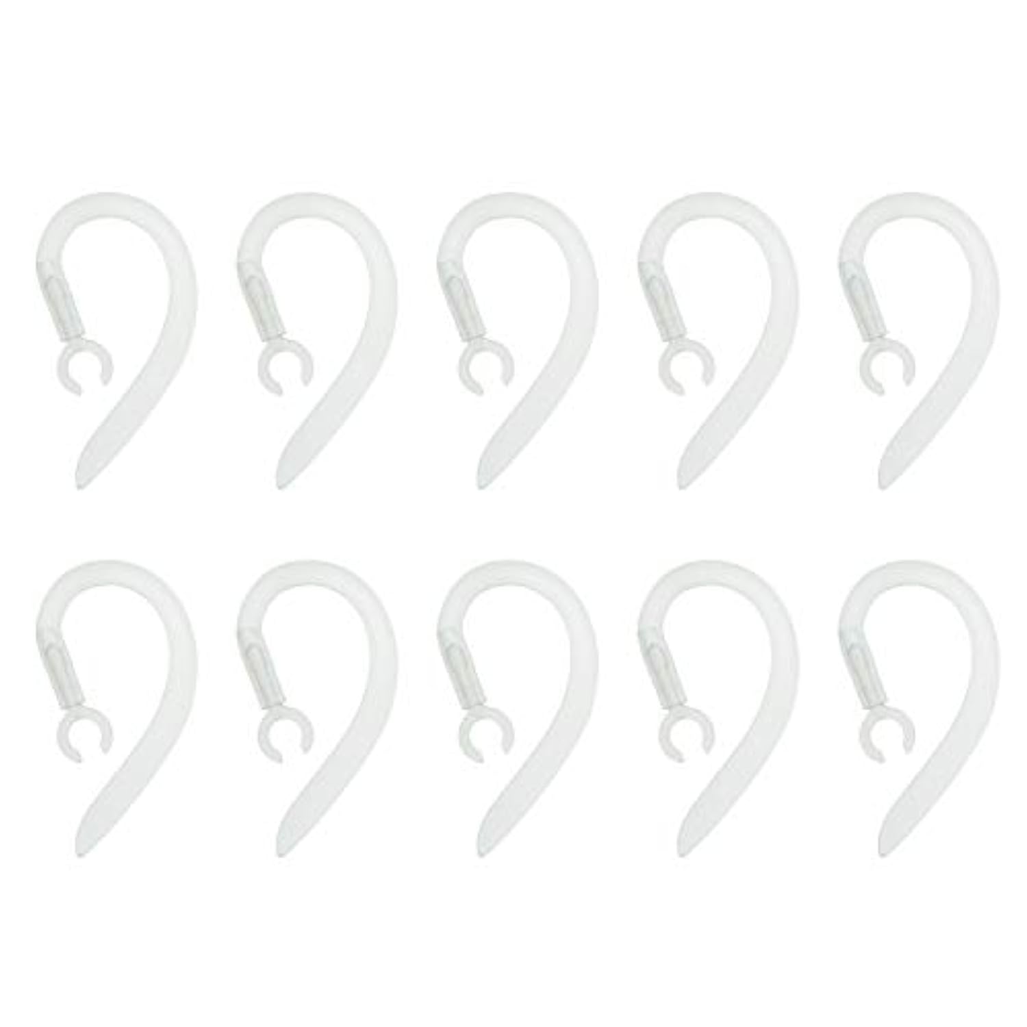 Replacement Ear Hooks For Bluetooth Earbuds M165 M180 Bluetooth Headset Earhooks 5 Pairs (Type A)