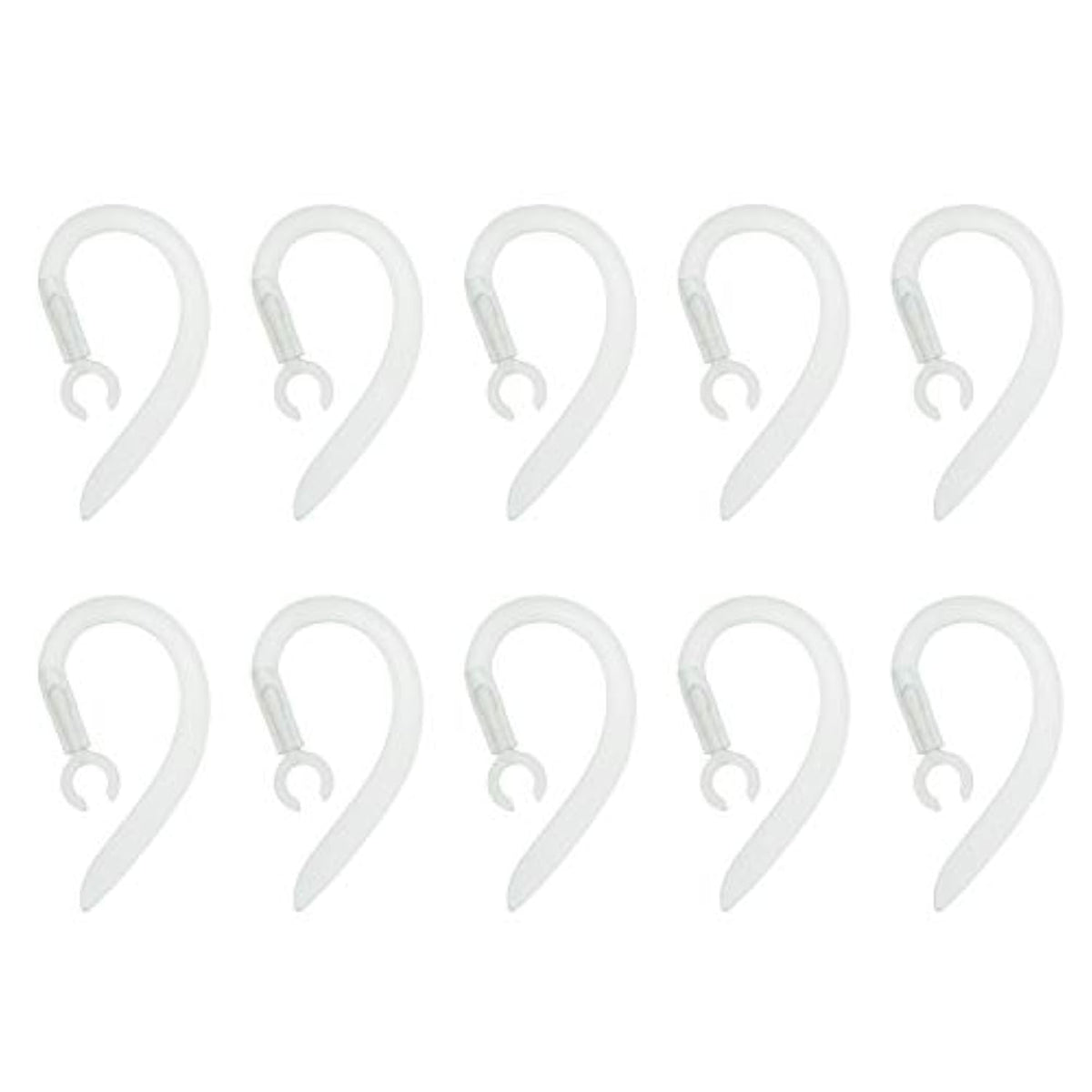 Replacement Ear Hooks For Bluetooth Earbuds M165 M180 Bluetooth Headset Earhooks 5 Pairs (Type A)
