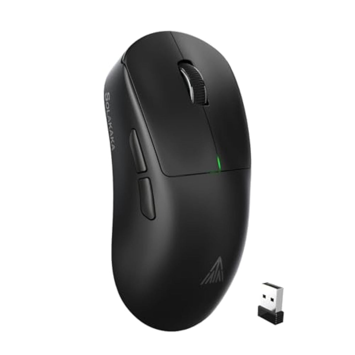 Solakaka Sm850 Wireless Gaming Mouse, 24000 Dpi, 55G Lightweight Mouse Gaming, 6 Programmable Buttons, Ergonomic Computer Mouse, Tri-Mode Bt5.1/2.4G/Usb-C 250H Battery Life Pc Gamer Mice For Laptop