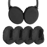Gvoears Headphone Ear Pads Covers With Stretchable Fabric For Beats Studio 3/2 Wireless/Wired Bose Qc35 25 15 Headphones And Other Headsets With 8-11Cm(3.14" - 4.33") Ear Cushions [ 2 Pairs ] (Black)