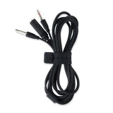 1.5M/4.9ft Headphone Audio/Mic Splitter, 3.5mm Headset Adapter (Microphone + Audio) 2 TRS Female to TRRS Male CTIA Stereo Jack Y Cable Compatible for