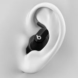 3 Pair Silicone Anti Slip Earhooks Eartips For Beats Studio Buds [Not Fit In Case] (Black)