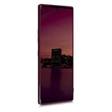 LG Velvet Case Compatible with kwmobile Bordeaux Violet Soft Slim Protective TPU Silicone Cover