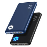 [2 Pack] Portable Charger, Slimmest & Lightest Usb C 10000Mah Power Bank, Triple 3A High-Speed Phone Battery Pack Compatible With Iphone 16 15 14 13 12 Pro Samsung S22 S21 Google Ipad Tablet.