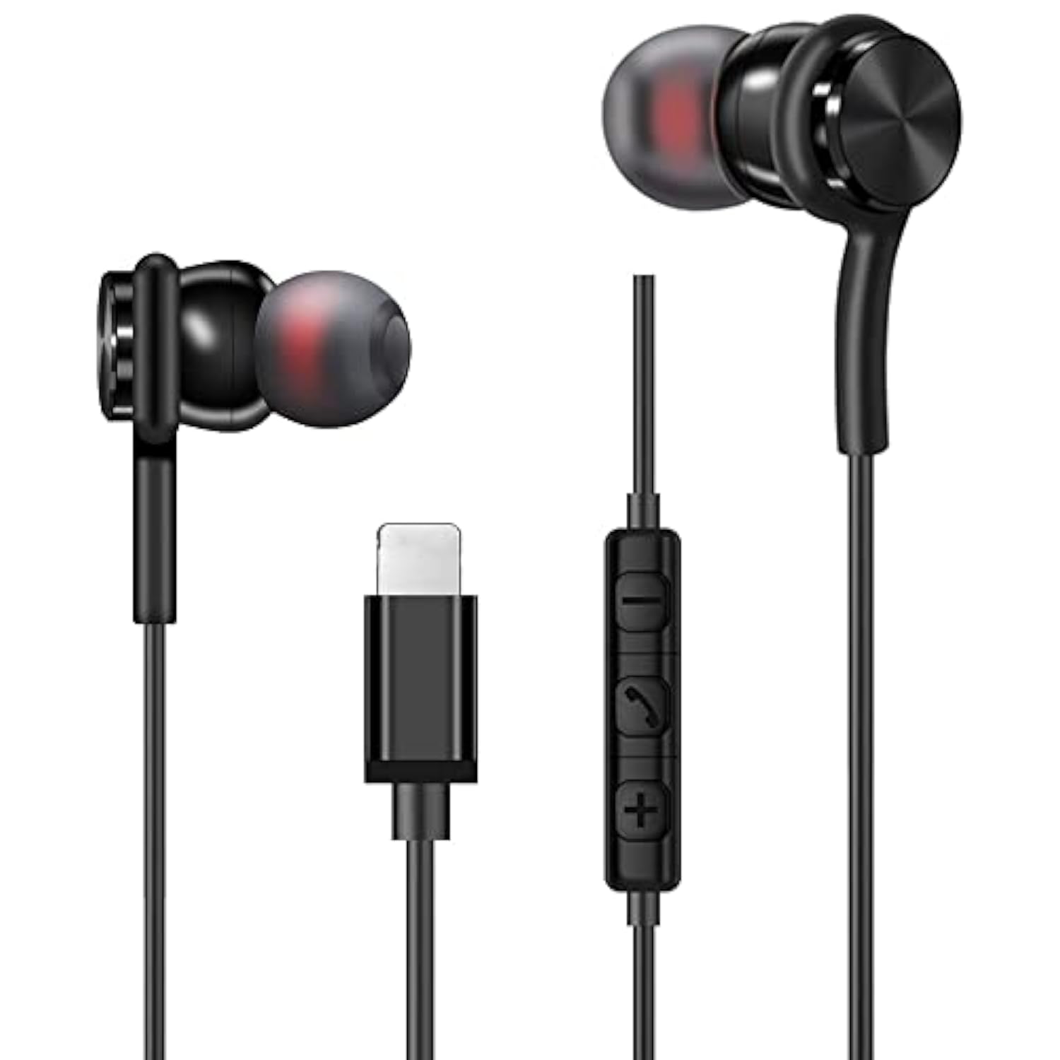 Wired Earphones In Ear Headphones Earbuds For Iphone 13 12/12 Mini 11 Pro/11 P