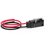 Short Hinge Straight Lever Waterproof Momentary Push Button Micro Limit Switch With Line Nc(Normally Closed) Snap Action Mini Switches 2 Pins 1 Pc For Arduino