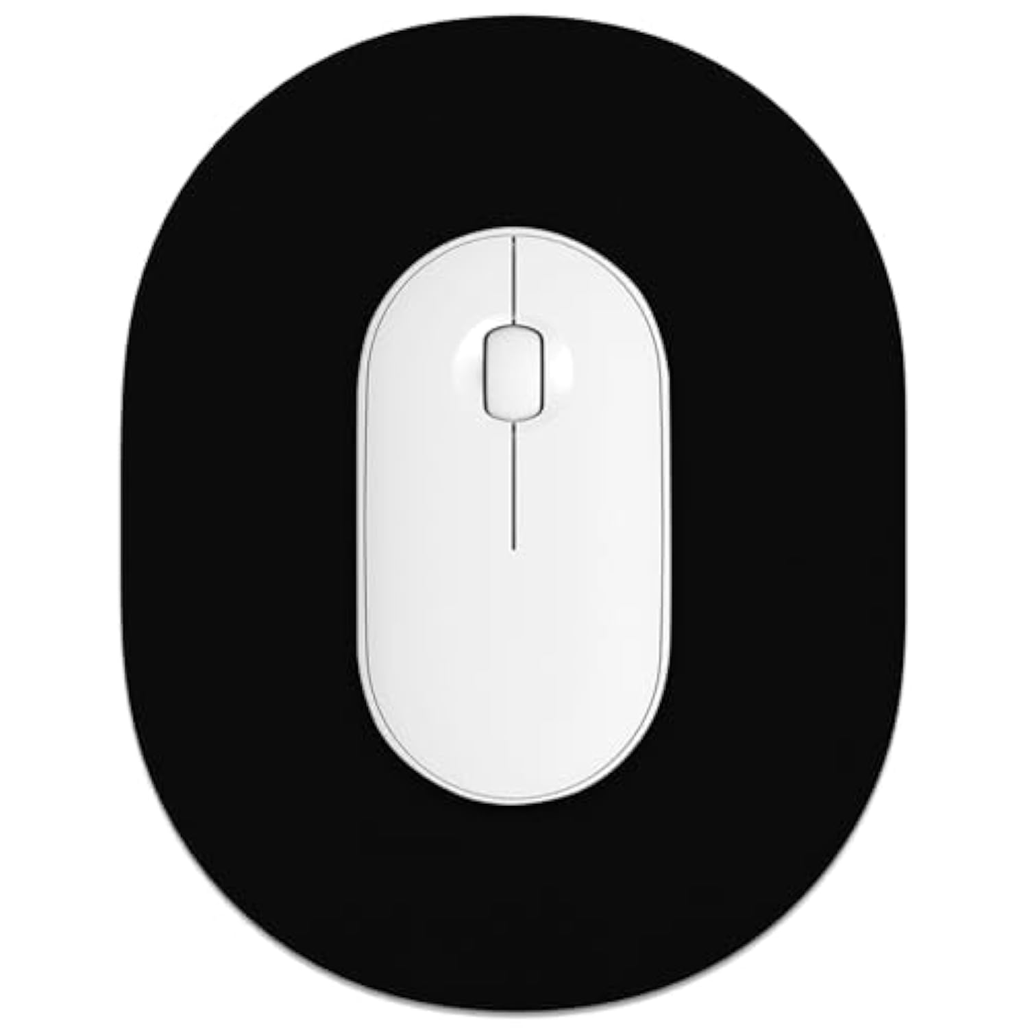 Small Mouse Pad 6 X 8 Inch, Takes Up Wrist And Mouse Space, Waterproof Compact Mini Mouse Mat For Laptop Computer Wireless Mouse Keyboard Home Office Travel,Black