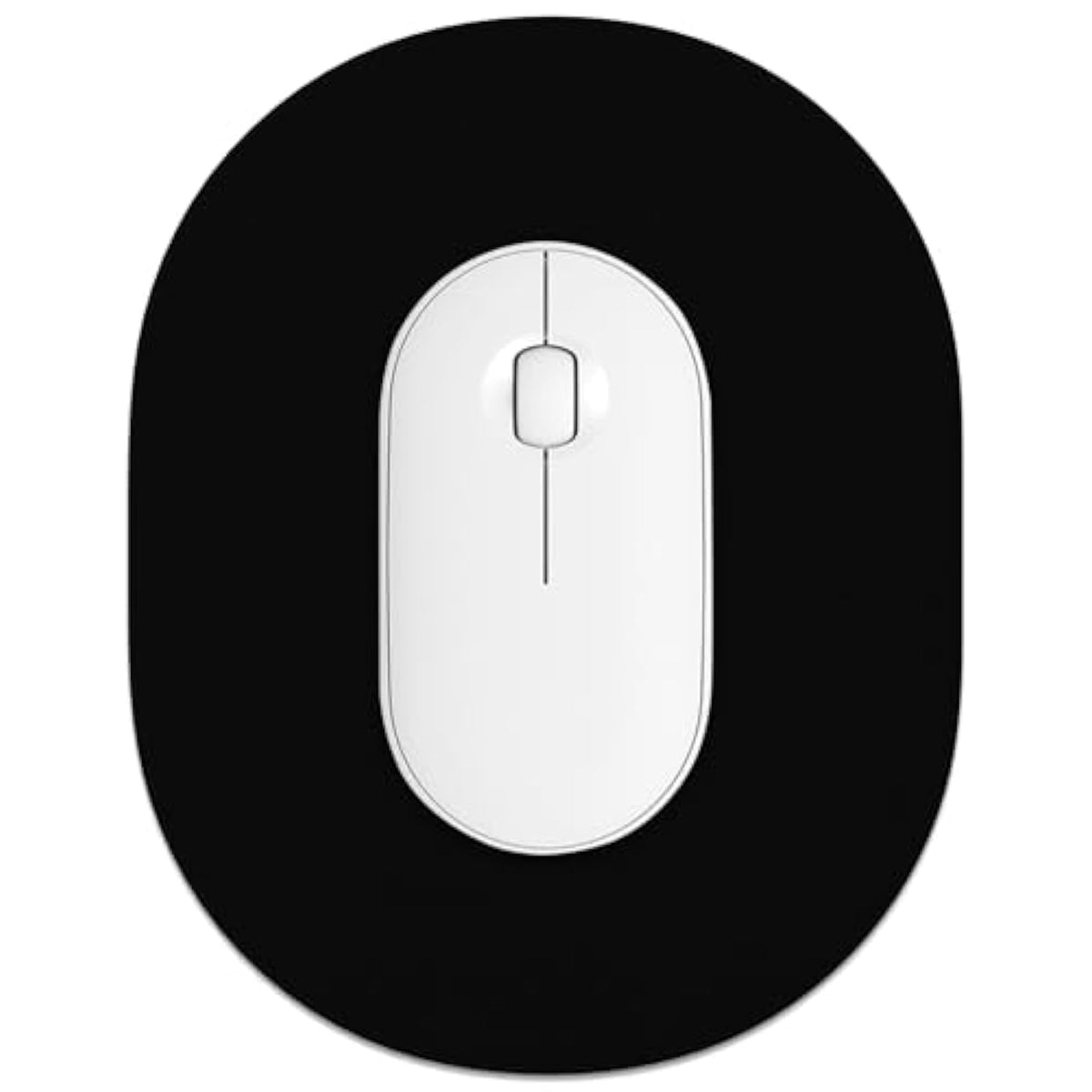 Small Mouse Pad 6 X 8 Inch, Takes Up Wrist And Mouse Space, Waterproof Compact Mini Mouse Mat For Laptop Computer Wireless Mouse Keyboard Home Office Travel,Black