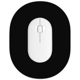 Small Mouse Pad 6 X 8 Inch, Takes Up Wrist And Mouse Space, Waterproof Compact Mini Mouse Mat For Laptop Computer Wireless Mouse Keyboard Home Office Travel,Black