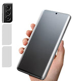 2-Pack Screen Protector For Samsung Galaxy S22 Ultra - Matte Finish + Clear Camera Lens Protectors (2+2) (4 Pieces)
