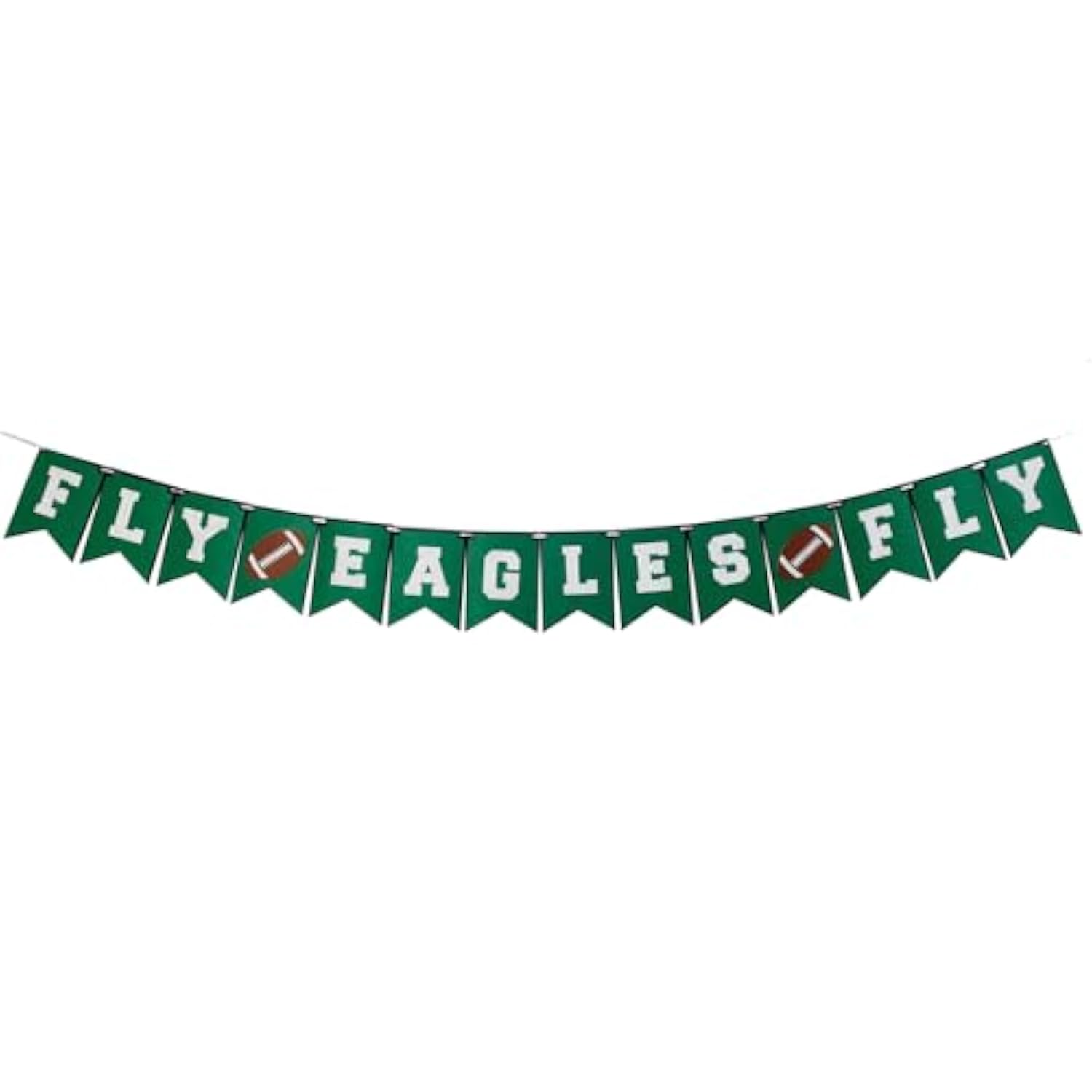 Fly Eagles Fly Banner, Eagles Birthday Party and Game Day Football Decorations