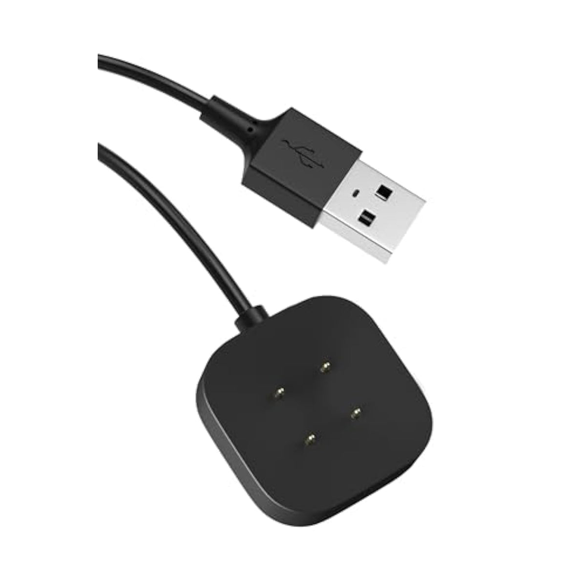 Charger For Fitbit Sense/Versa 4 / Versa 3 / Sense 2 Replacement Charging Cord For Google Pixel 3/2 Smart Watch Charger Dock Stand Strong Magnet Charging Cable 3.3Ft