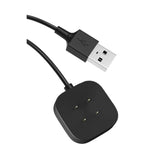 Charger For Fitbit Sense/Versa 4 / Versa 3 / Sense 2 Replacement Charging Cord For Google Pixel 3/2 Smart Watch Charger Dock Stand Strong Magnet Charging Cable 3.3Ft