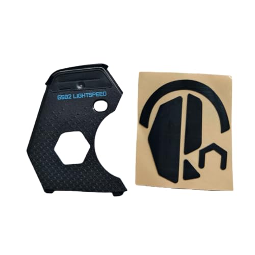 Back Counterweight Cover And Mouse Feet Replacement For Logitech G502 Lightspeed Wireless Gaming Mouse Black