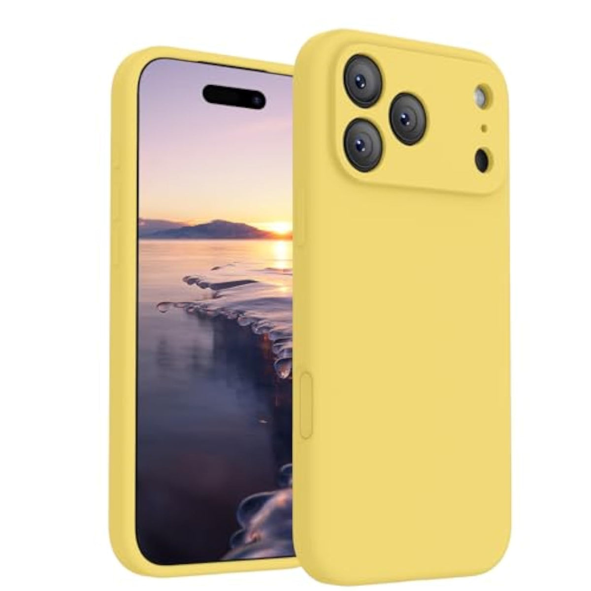 Magnetic Phone Case for iPhone 17 Pro Max, 6.9" Yellow