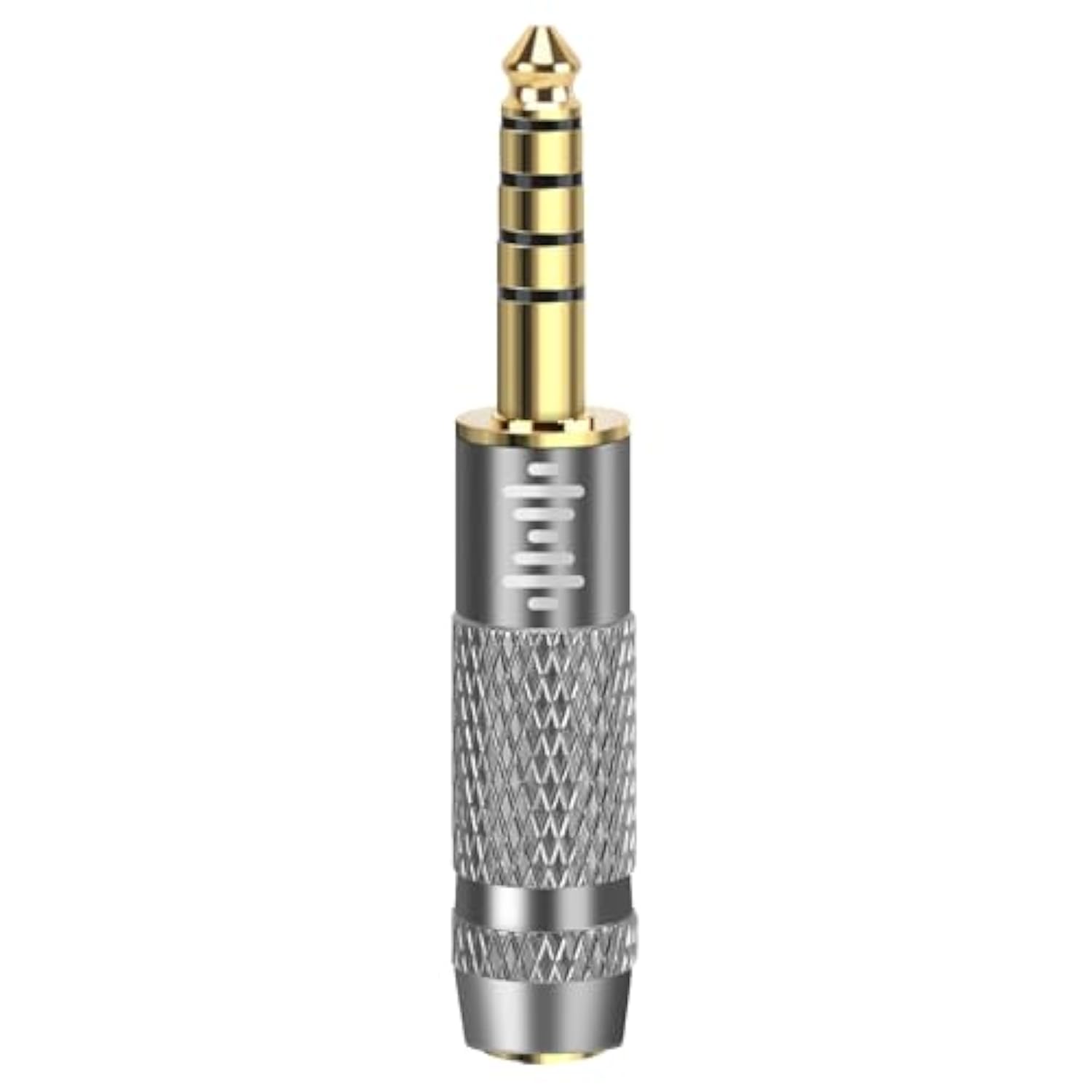 Geekria 4.4mm Male to 3.5mm Balanced Female Headphones Adapter for 3.5mm 4-Pole Cable Connected to Balanced 4.4mm Player Device, Aluminum Alloy Conversion Audio Plug, Gold Plated Adapter