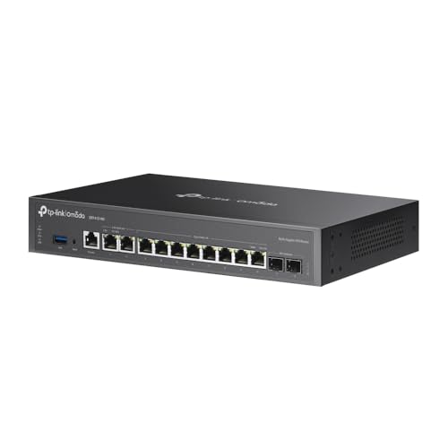 Omada Er7412-M2 Multi-Gigabit Vpn Router | Quad-Core | 2X 2.5G Ports | 1X Usb 3.0 Port