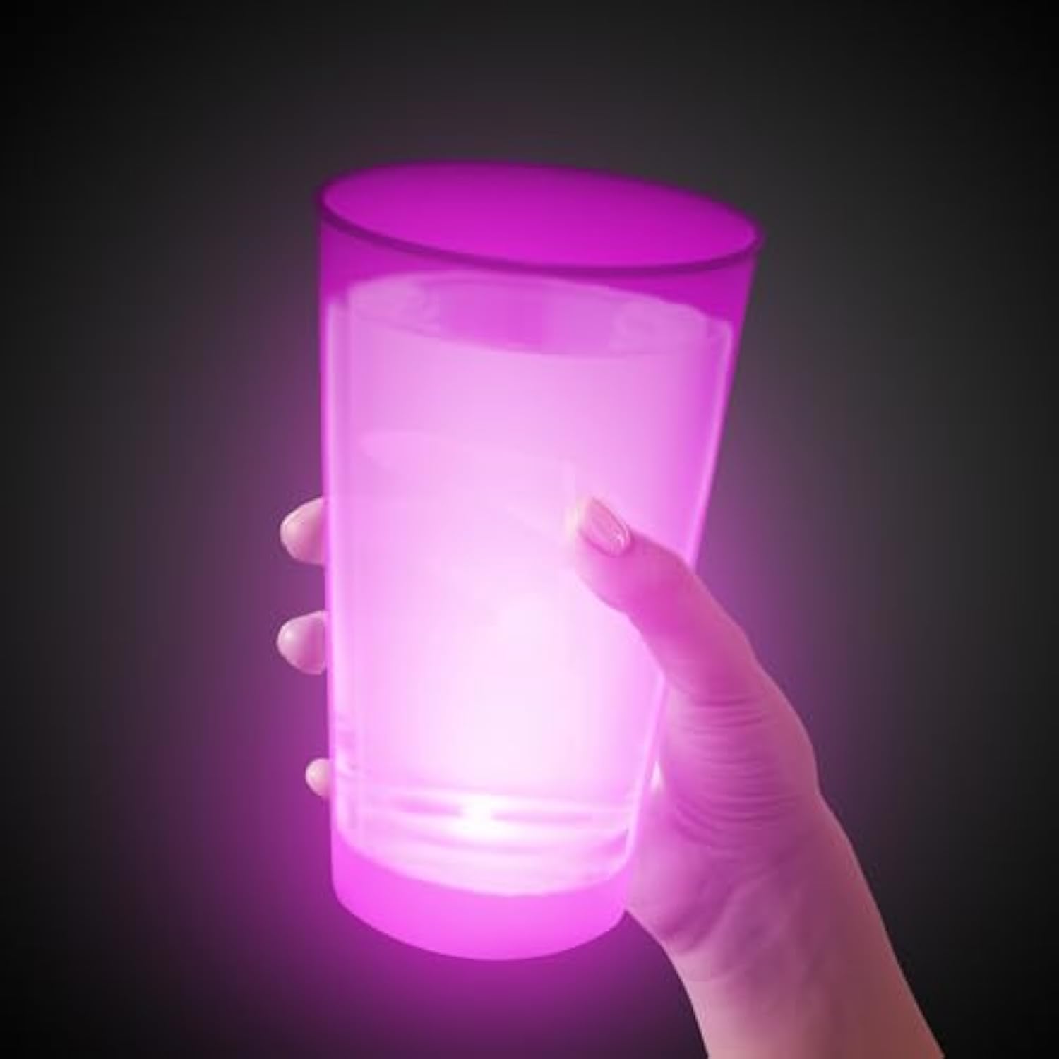 6 Pack LED Light Up Party Cups 16oz Multicolor for New Year Birthday Raves