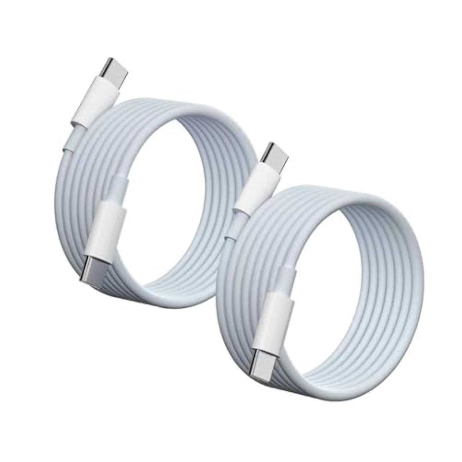 2 Pack Of High-Power For Apple 100W Usb-C To Usb-C Fast Charging Charging Cable 6.6Ft For Iphone 15/16 Pro/Plus/Pro Max,For Macbook Pro/Air- Durable Type C Charger Cord