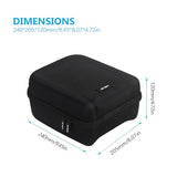 Carrying Case For Meta Quest 3S Hard Case For Quest 3S/ Quest 3/ Quest 2 Vr Gaming Headset, Travel Storage Case For Oculus Quest 3 And Touch Controller Accessories (Not Fit For Elite Strap)