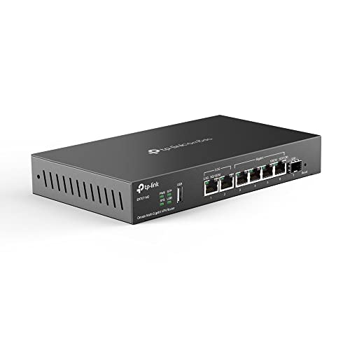 Er707-M2 | Omada Multi-Gigabit Vpn Router | Dual 2.5Gig Wan Ports | High Network Capacity | Spi Firewall | Omada Sdn Integrated | Load Balance | Lightning Protection