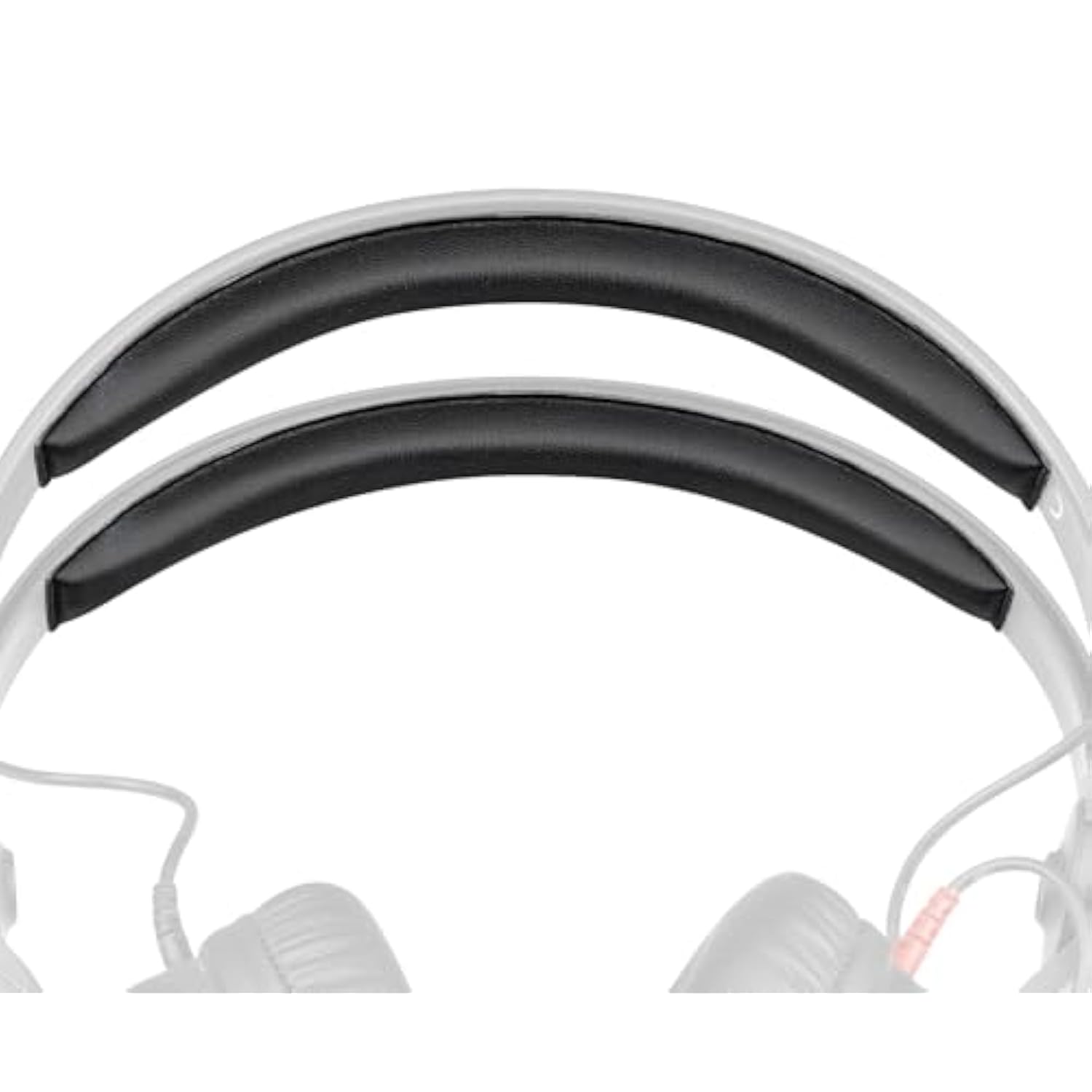 Headband Cover For Sennheiser Pro Audio Hd 25/Hd25 Plus/Hd25 Se Monitor Dj Headphones, Replacement Headstrap Pad Repair Part - Black