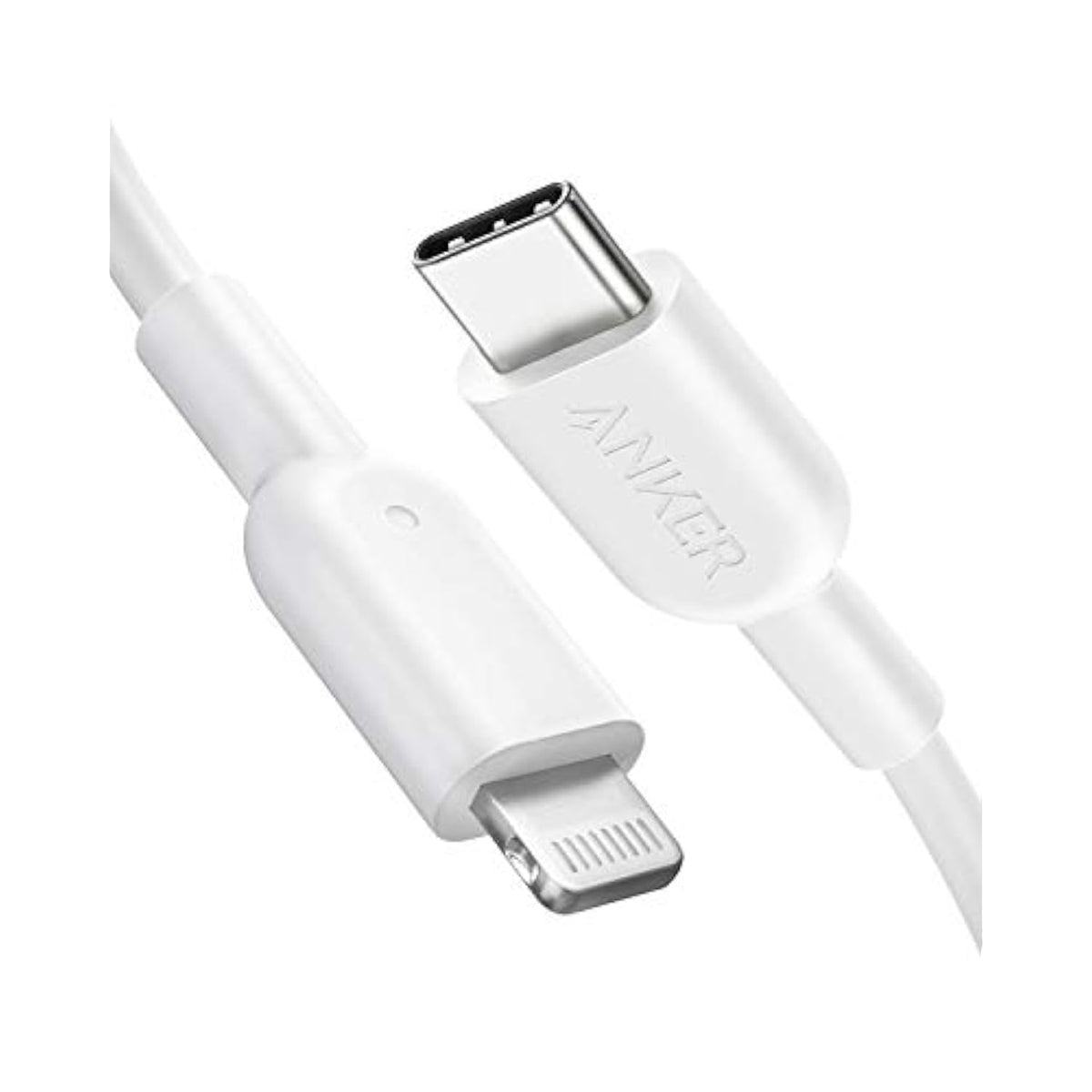 Anker USB C to Lightning Cable, 321 USB-C to Lightning Cable (6ft,White), MFi Certified for iPhone 13 Pro 12 Pro Max 12 11 X XS, AirPods Pro, Supports Power Delivery (Charger Not Included)